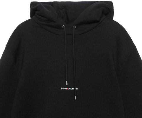 (Women) SAINT LAURENT FW21 Logo Print Hoodie Black 677256YB2EZ1035 Sizing (Women) SAINT LAURENT FW21 Logo Print Hoodie Black 677256YB2EZ1035