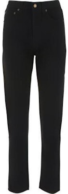 (Women) SAINT LAURENT FW21 Slim Fit Solid Black Jeans . 644024YF8991220 Buy (Women) SAINT LAURENT FW21 Slim Fit Solid Black Jeans . 644024YF8991220