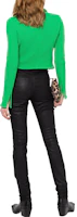 Shop (W) SAINT LAURENT FW22 修身純黑休閒牛仔褲 527379Y824K1076