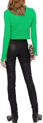 (Women) SAINT LAURENT FW22 Slim-Fit Solid Black Casual Jeans. 527379Y824K1076 Shop (Women) SAINT LAURENT FW22 Slim-Fit Solid Black Casual Jeans. 527379Y824K1076