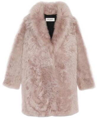 (Women) SAINT LAURENT FW22 Pink Mid-Length Leather Coat for Women. 708010YF2AF6959 Order (Women) SAINT LAURENT FW22 Pink Mid-Length Leather Coat for Women. 708010YF2AF6959