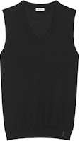 (Women) SAINT LAURENT FW23 Solid Color Sleeveless Crewneck Tank Top Black 774404Y75YW1000 (Women) SAINT LAURENT FW23 Solid Color Sleeveless Crewneck Tank Top Black 774404Y75YW1000