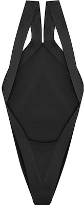 (W) SAINT LAURENT FW23 Mono Negro Espalda Descubierta Tejido Sólido. 765457Y76JN1000 Lookbook (W) SAINT LAURENT FW23 Mono Negro Espalda Descubierta Tejido Sólido. 765457Y76JN1000