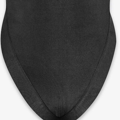 (W) SAINT LAURENT FW23 Mono Negro Espalda Descubierta Tejido Sólido. 765457Y76JN1000 Purchase (W) SAINT LAURENT FW23 Mono Negro Espalda Descubierta Tejido Sólido. 765457Y76JN1000