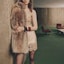 Shop (W) Vestido Beige de Encaje Ajustable SAINT LAURENT FW24. 793251Y001W2850