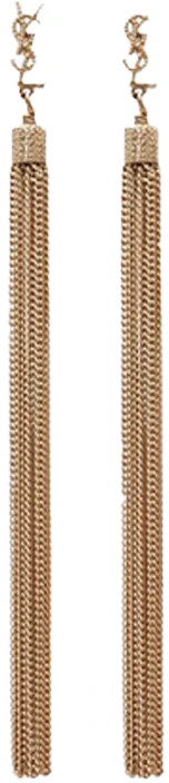 women-saint-laurent-gold-brass-tassel-party-earrings-506030-y16148045