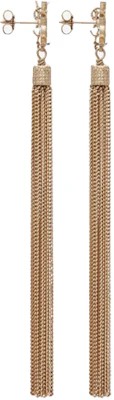 (W) Pendientes de Fiesta Saint Laurent con Borlas de Latón Dorado. 506030Y16148045 Lookbook (W) Pendientes de Fiesta Saint Laurent con Borlas de Latón Dorado. 506030Y16148045