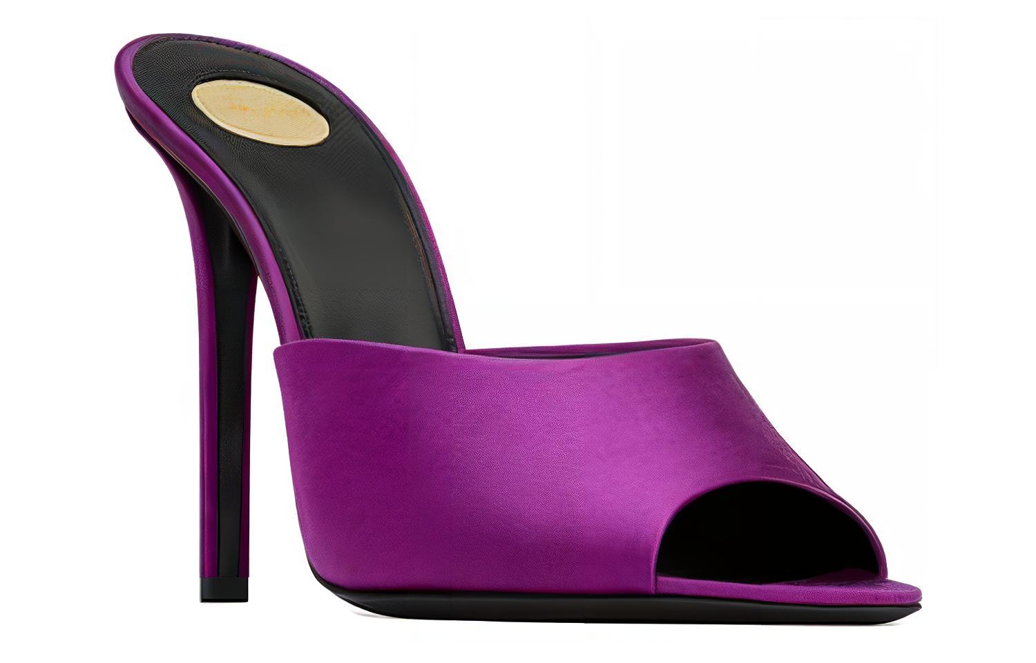 (W) Saint Laurent Goldie Satin 'Purple Black' 圖 3