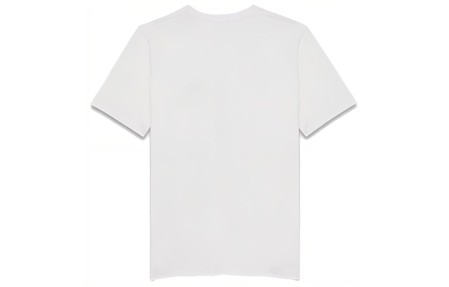 Lookbook (W) 생로랑 하트 프린트 크루넥 반팔 티셔츠 여성용 화이트 615522YBSO29744