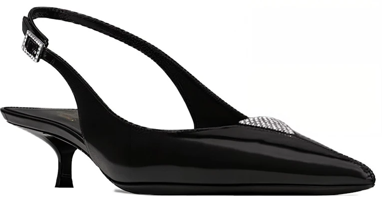 (W) Saint Laurent Kasut Bertumit 3cm 'Hitam Selesa Fesyen' 755341AACG01000 Lookbook (W) Saint Laurent Kasut Bertumit 3cm 'Hitam Selesa Fesyen' 755341AACG01000