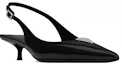 Lookbook (W) Saint Laurent Kasut Bertumit 3cm 'Hitam Selesa Fesyen' 755341AACG01000