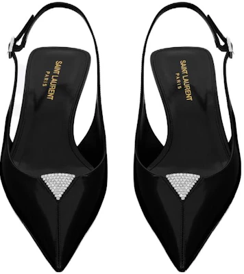 (W) Saint Laurent Kasut Bertumit 3cm 'Hitam Selesa Fesyen' 755341AACG01000 Shop (W) Saint Laurent Kasut Bertumit 3cm 'Hitam Selesa Fesyen' 755341AACG01000