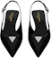 Shop (W) Saint Laurent Kasut Bertumit 3cm 'Hitam Selesa Fesyen' 755341AACG01000