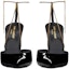 Purchase (Women) Saint Laurent Heeled Slide 'Patent Black' 7131751TVDD1000