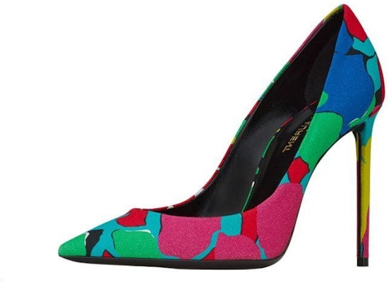 (Women) Saint Laurent High-Heel 'Floral Print' 699746AAALG8486 Lookbook (Women) Saint Laurent High-Heel 'Floral Print' 699746AAALG8486