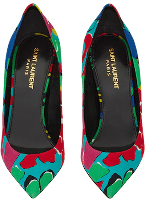 (W) Saint Laurent Tacones Altos 'Estampado Floral' 699746AAALG8486 Purchase (W) Saint Laurent Tacones Altos 'Estampado Floral' 699746AAALG8486