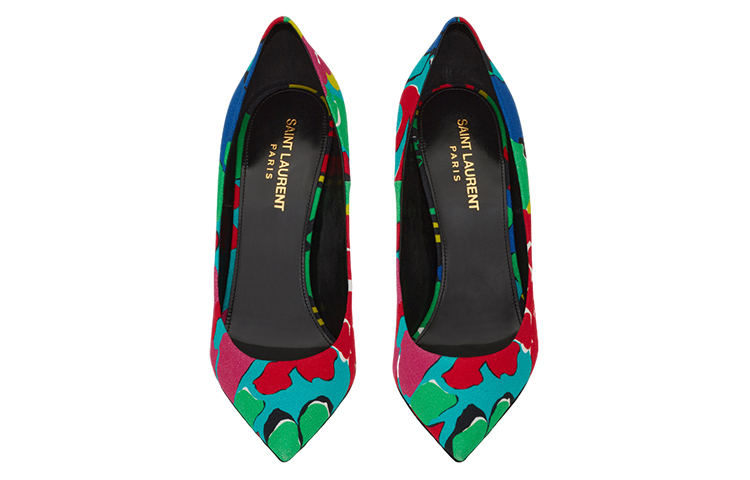 Purchase (W) Saint Laurent High-Heel 'Motif Bunga' 699746AAALG8486