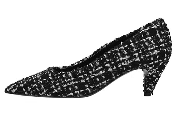 (Women) Saint Laurent High-Heeled Pumps 'Black' 678536AAAB01070