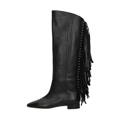 (W) Saint Laurent High-Top 'Studded Black'
