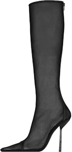 (W) Saint Laurent But Tinggi 'Kulit Hitam' 763458AACTB1000 Buy (W) Saint Laurent But Tinggi 'Kulit Hitam' 763458AACTB1000