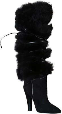 (W) Bota Alta Saint Laurent 'Cuero Negro'. 673847AAAH01000 Order (W) Bota Alta Saint Laurent 'Cuero Negro'. 673847AAAH01000