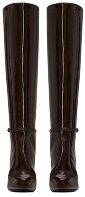 (Women) Saint Laurent High-Top Boot 'Dark Brown Leather' 6337271TV002132 Lookbook (Women) Saint Laurent High-Top Boot 'Dark Brown Leather' 6337271TV002132