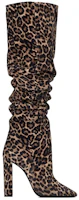 Order (W) Saint Laurent High-Top Boot 'Cetakan Leopard' 6211201FL001505