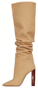 SAINT LAURENT 維聖羅蘭 牛皮革 高筒靴 女款 淺褐色 Buy SAINT LAURENT 維聖羅蘭 牛皮革 高筒靴 女款 淺褐色