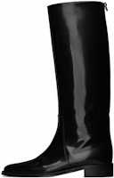 (Women) Saint Laurent High-Top Boots 'Black Leather' 755237AAAPI1000 (Women) Saint Laurent High-Top Boots 'Black Leather' 755237AAAPI1000