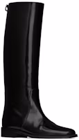 Lookbook (W) Saint Laurent Sepatu Bot Tinggi 'Kulit Hitam' 755237AAAPI1000