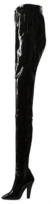 (Women) Saint Laurent High-Top Boots 'Black Patent Leather' 66759625O201000 Buy (Women) Saint Laurent High-Top Boots 'Black Patent Leather' 66759625O201000
