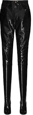 (Women) Saint Laurent High-Top Boots 'Black Patent Leather' 66759625O201000 Order (Women) Saint Laurent High-Top Boots 'Black Patent Leather' 66759625O201000