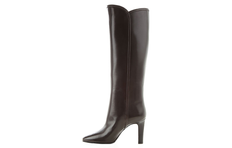 (Women) Saint Laurent High-Top Boots 'Mocha Brown' 6326361YU002010