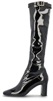 (Women) Saint Laurent High-Top Boots with Buckle 'Black Leather' 709574AAAQK1000 (Women) Saint Laurent High-Top Boots with Buckle 'Black Leather' 709574AAAQK1000