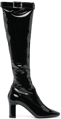 (Women) Saint Laurent High-Top Boots with Buckle 'Black Leather' 709574AAAQK1000 Order (Women) Saint Laurent High-Top Boots with Buckle 'Black Leather' 709574AAAQK1000