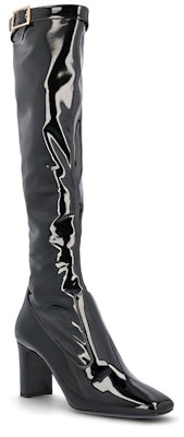 (Women) Saint Laurent High-Top Boots with Buckle 'Black Leather' 709574AAAQK1000 Lookbook (Women) Saint Laurent High-Top Boots with Buckle 'Black Leather' 709574AAAQK1000