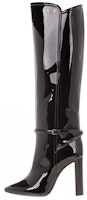 (Women) Saint Laurent High-Top Buckle 'Patent Black' 6337271TV001000 (Women) Saint Laurent High-Top Buckle 'Patent Black' 6337271TV001000