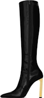 (Women) Saint Laurent High-Top Sneaker 'Black Leather' 755196AACGX1000 (Women) Saint Laurent High-Top Sneaker 'Black Leather' 755196AACGX1000