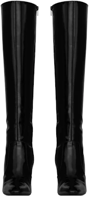 (W) Saint Laurent High-Top Sneaker ''Schwarzes Leder'' 755196AACGX1000 Lookbook (W) Saint Laurent High-Top Sneaker ''Schwarzes Leder'' 755196AACGX1000