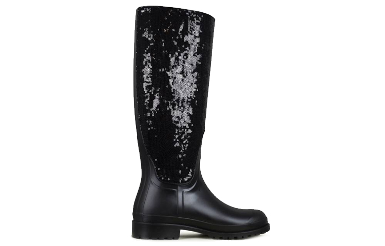 Order (W) 圣罗兰高帮运动鞋“黑色亮片” 427328GQN201263