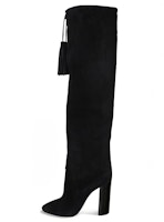 (Women) Saint Laurent High-Top Sneaker 'Black Suede' 5293370LI001000 (Women) Saint Laurent High-Top Sneaker 'Black Suede' 5293370LI001000