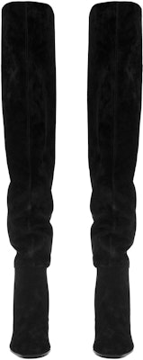 (Women) Saint Laurent High-Top Sneaker 'Black Velvet' 6326130LI001000 Lookbook (Women) Saint Laurent High-Top Sneaker 'Black Velvet' 6326130LI001000