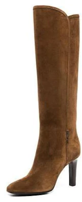 (W) Saint Laurent Kasut Tinggi 'Brown Suede' 67232027D002708 Lookbook (W) Saint Laurent Kasut Tinggi 'Brown Suede' 67232027D002708
