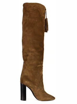 (Women) Saint Laurent High-Top Sneaker 'Brown Suede' 5293370LI002330 Lookbook (Women) Saint Laurent High-Top Sneaker 'Brown Suede' 5293370LI002330