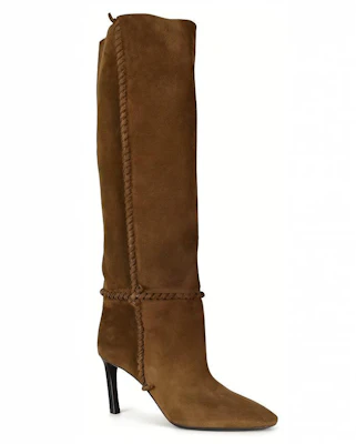 (Women) Saint Laurent High-Top Sneaker 'Brown Velvet' 552677BT3002330 Shop (Women) Saint Laurent High-Top Sneaker 'Brown Velvet' 552677BT3002330