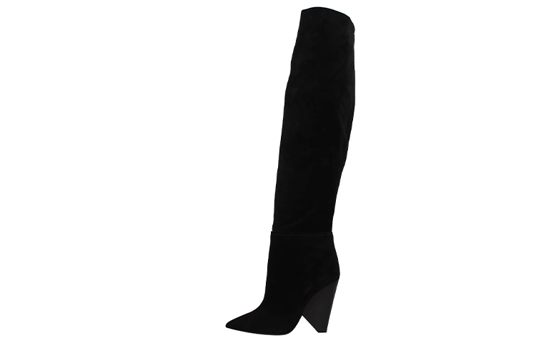 (Women) Saint Laurent High-Top Sneakers 'Black Suede' 5276370RN101000