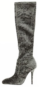 SAINT LAURENT 聖羅蘭 涤纶 套腳時尚 高筒靴 女款 灰色 Buy SAINT LAURENT 聖羅蘭 涤纶 套腳時尚 高筒靴 女款 灰色