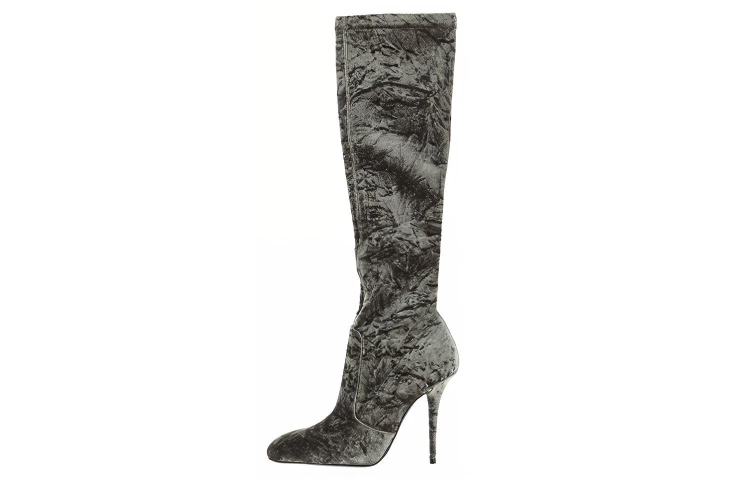 (Women) Saint Laurent High-Top Sneakers 'Grey' 711197AAAPV3311