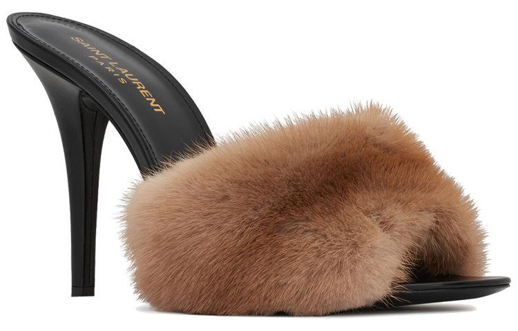 Lookbook (W) Saint Laurent Kasut High-Top 'Khaki' 650762E0E002321