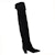 (W) Saint Laurent But Suede Tinggi 'Hitam' 6308971NZ001000